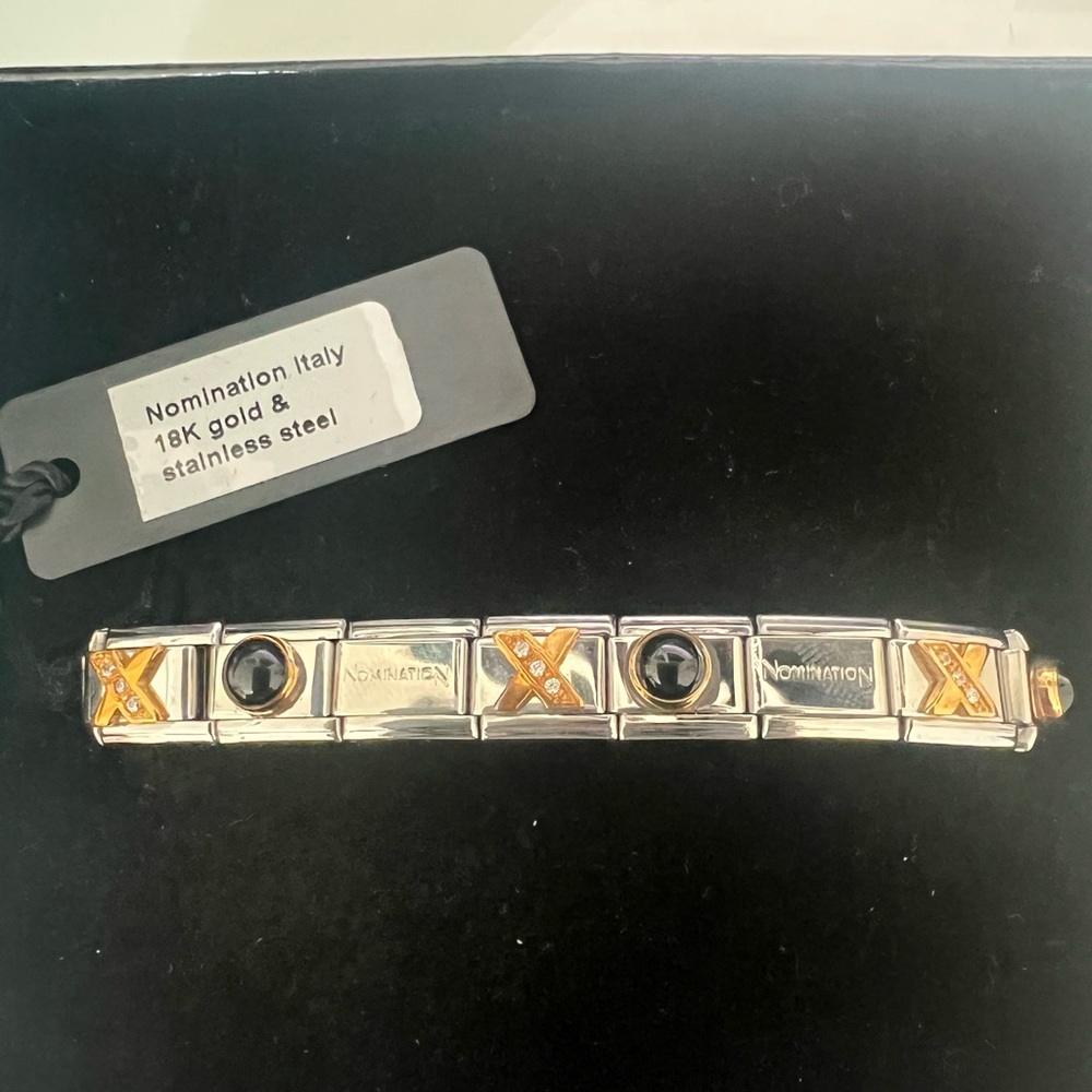 NWT Nomination XOXO bracelet